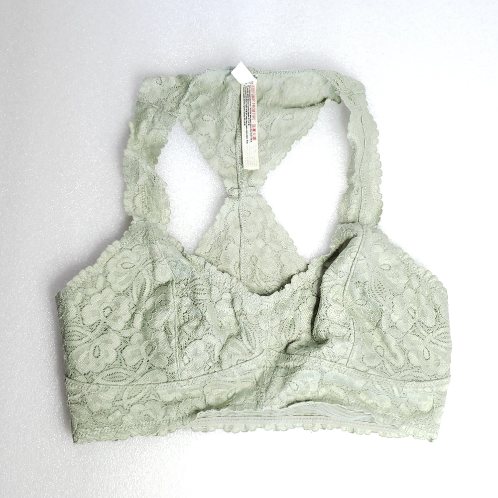 Free People Galloon Lace Racerback Bra
